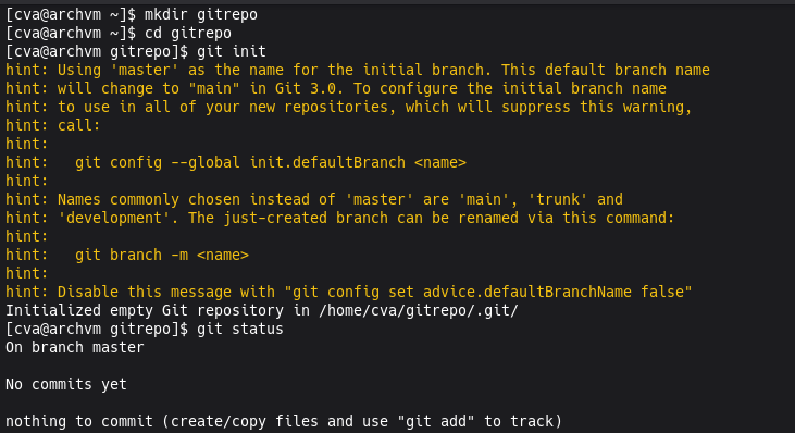 created repo