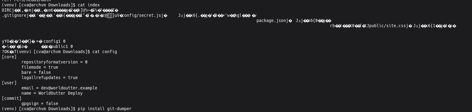 git-dumper